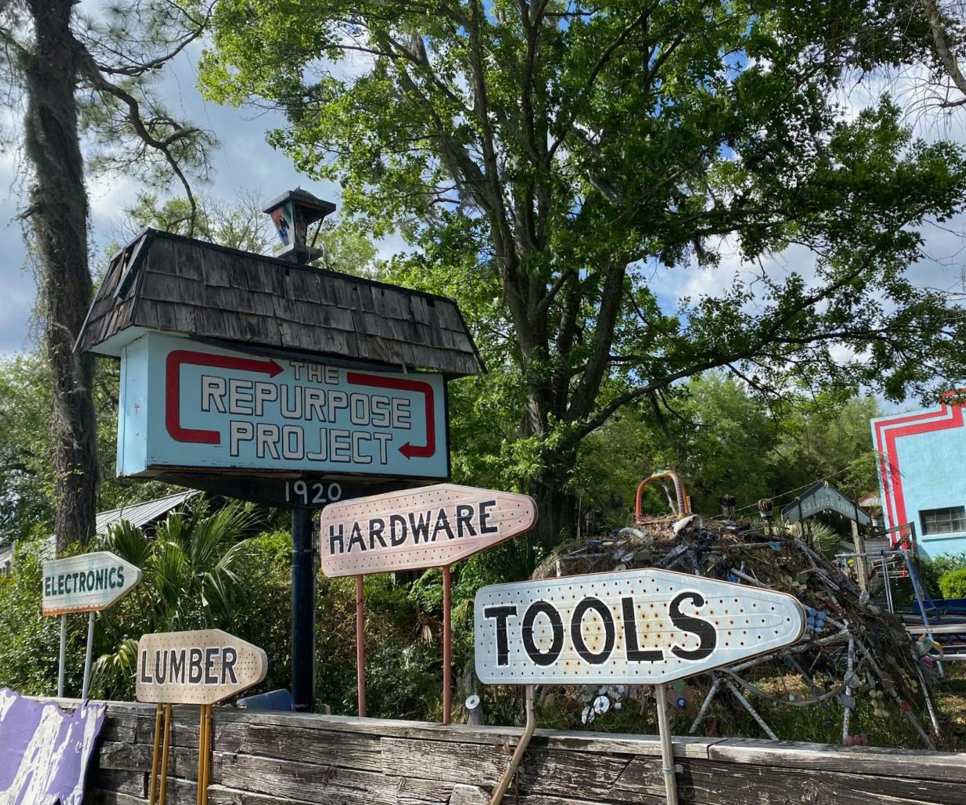 The Repurpose Project opened in 2012 and sells used items. [Photo by Valeriya Antonshchuk]