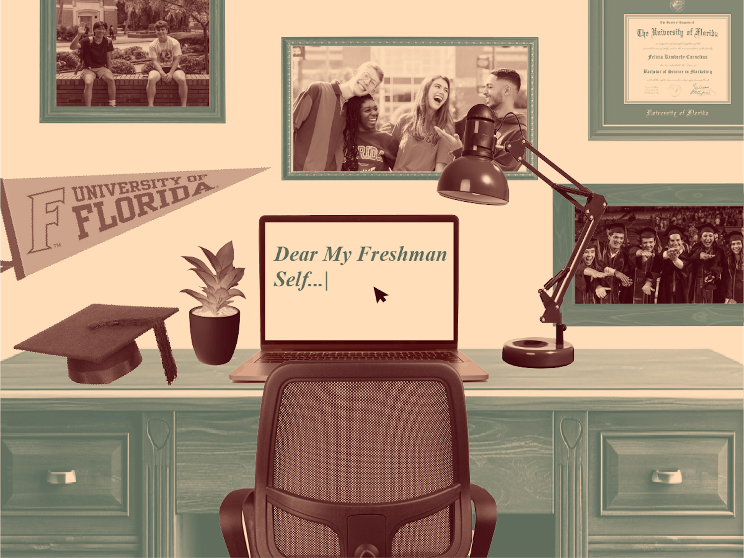 With graduation, comes changes and reflection. New UF grads look back on their time at the college and the experiences they had, offering some advice to incoming freshmen.