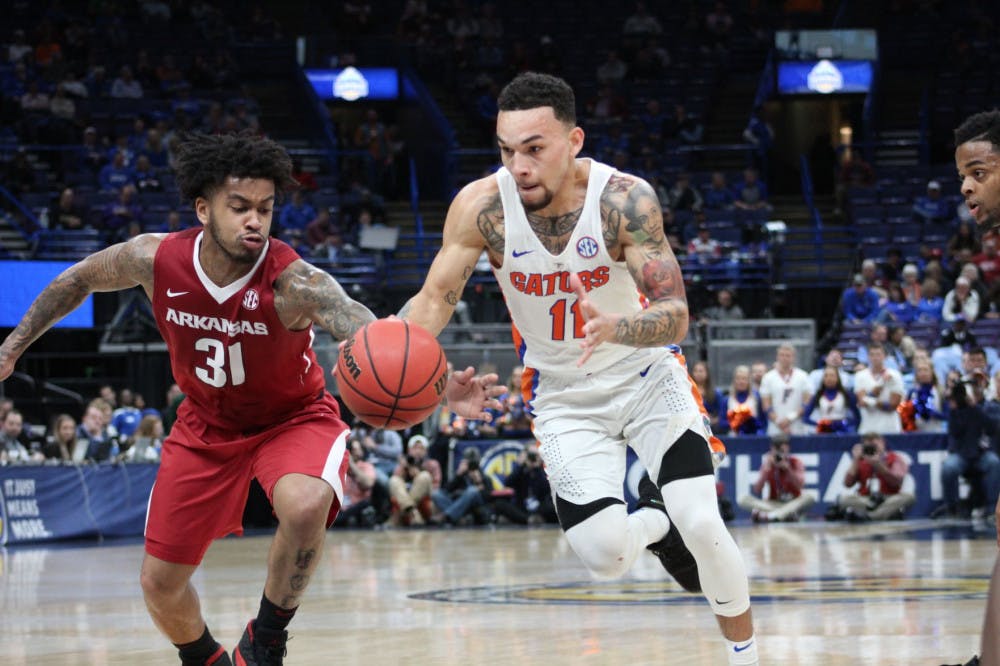 The Florida men's basketball team will attempt to use last season's 77-70 loss to South Carolina in the Elite Eight to propel it on another impressive showing at the NCAA Tournament.&nbsp;“We have pieces that have been here,” UF guard Chris Chiozza said.