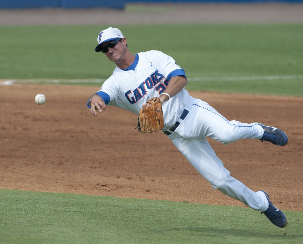 Gators third baseman Cody Dent has become a key cog during Florida's championship quest. The sophomore has solidified the hot corner with his slick glove work and his renewed offensive approach.