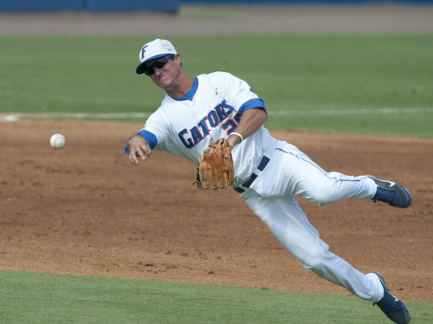 Gators third baseman Cody Dent has become a key cog during Florida's championship quest. The sophomore has solidified the hot corner with his slick glove work and his renewed offensive approach.