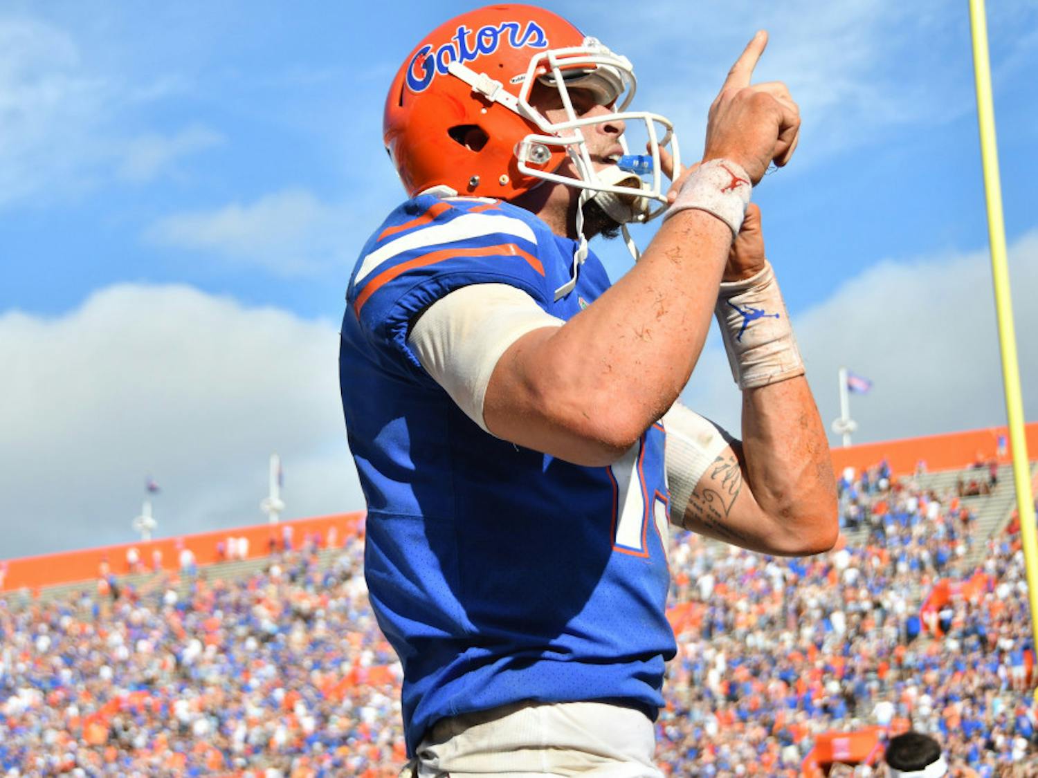 Feleipe Franks led Florida to a Peach Bowl victory last season after throwing for 24 touchdowns and just six interceptions.