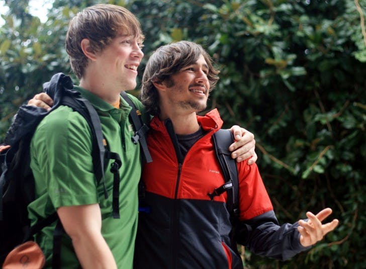 TRiP leaders J.T. Madigan, a 21-year-old marketing junior, and Sami Kattan, a 22-year-old anthropology senior, both work at the Outfitter on the ground floor of the Reitz Union.