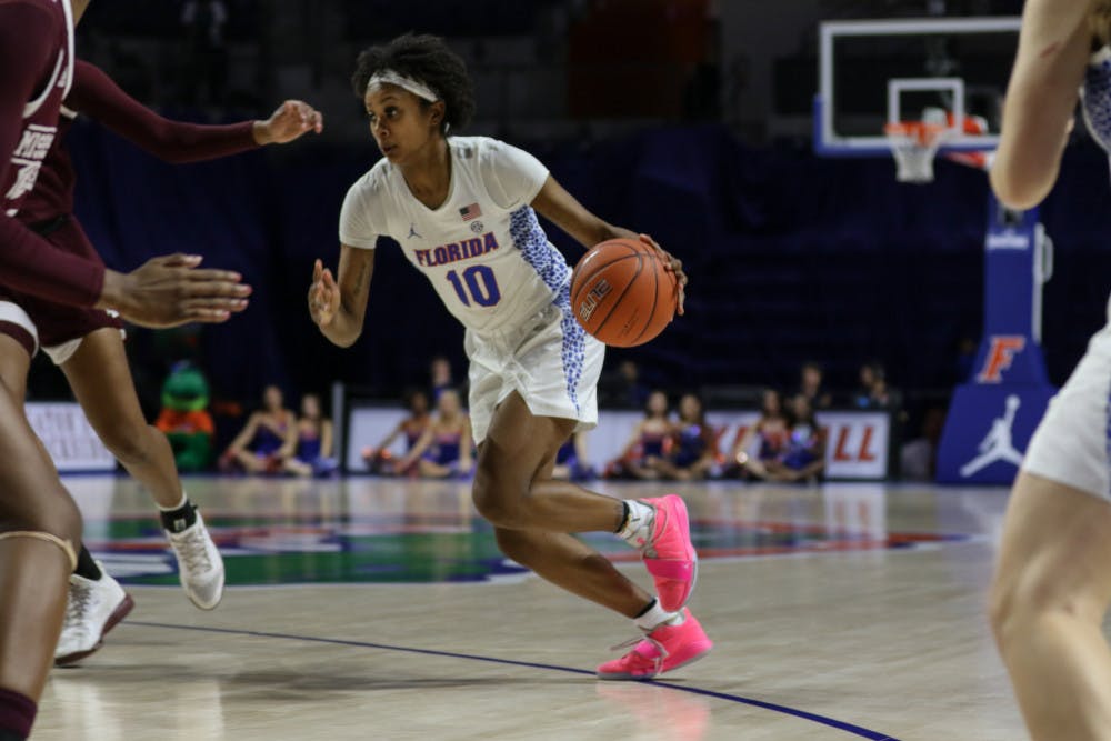 Guard Danielle Rainey averaged 8.2 points per game off the bench last season and made 28 three-pointers.