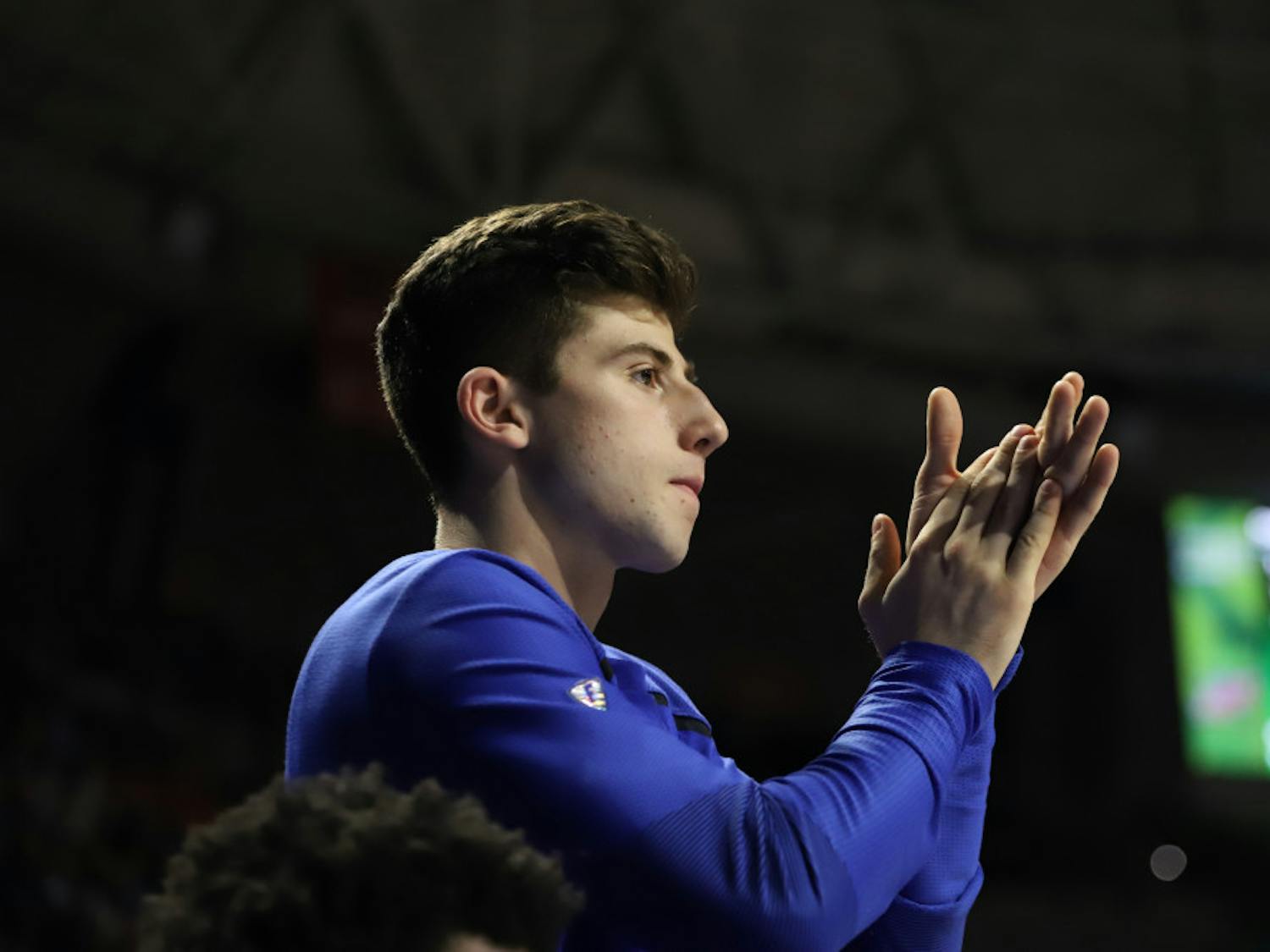 Gators coach Mike White has been impressed with redshirt freshman guard Alex Klatsky (pictured) and freshman Jack May this offseason.