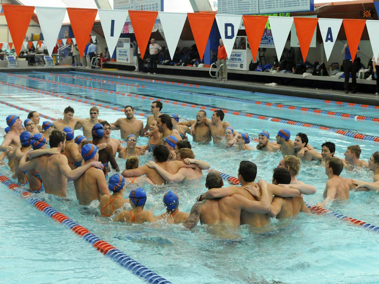 The UF swimming and diving teams had 28 NCAA-qualifying times on the men's side and seven times on the women's team.