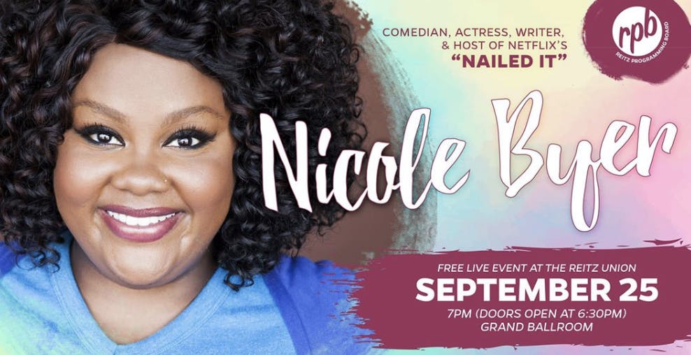 Nicole Byers, known for her Netflix show "Nailed It!" and podcast "Why don't you date me?" will be paid $15,000 for her performance at UF.&nbsp;
