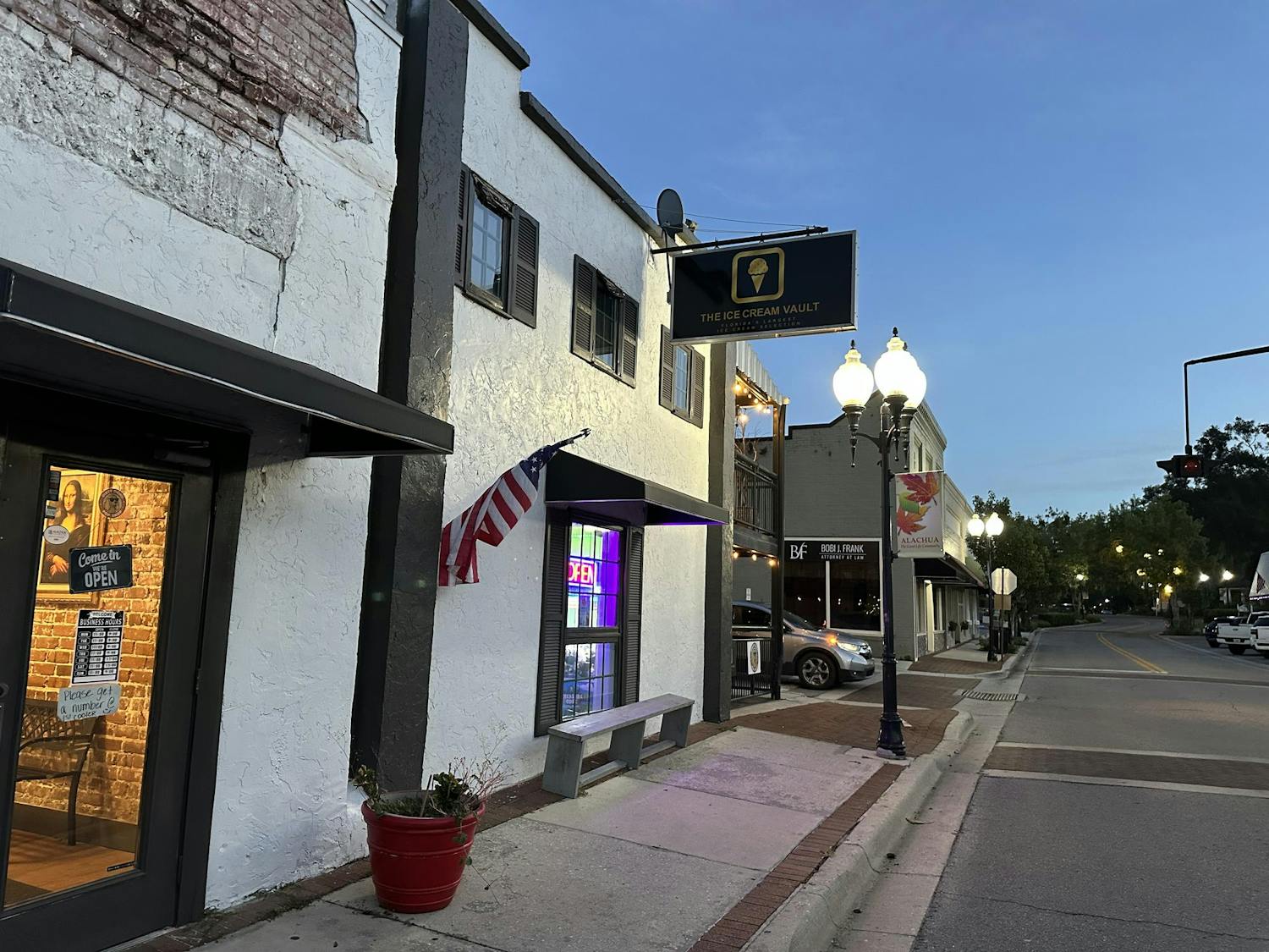 The Ice Cream Vault, located at 14841 Main St. in Alachua, welcomes teens to its second-floor event space on Fridays and Saturdays from 4 p.m. to 11 p.m.
