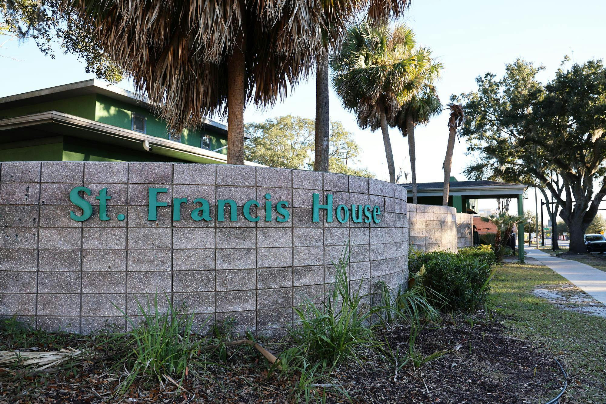 The St. Francis House sits on South Main Street, in Gainesville, Fla., Thursday, Jan. 15, 2025.