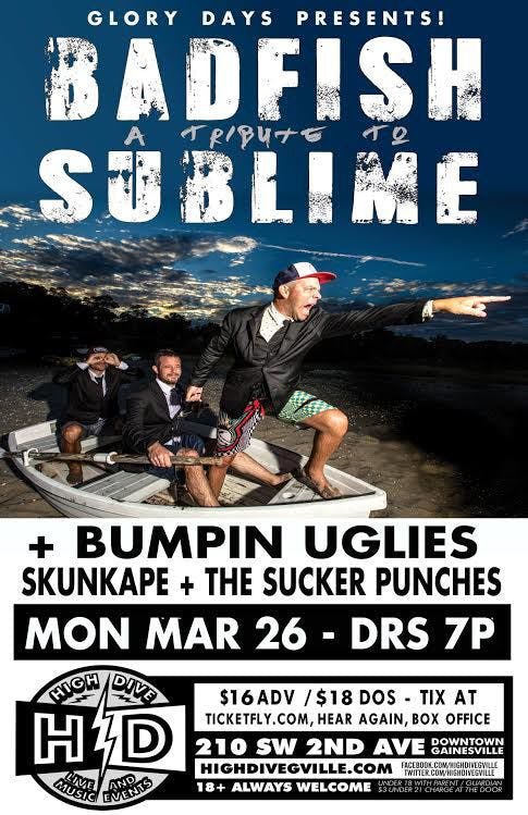 This will be one of multiple Florida shows for Badfish in March.