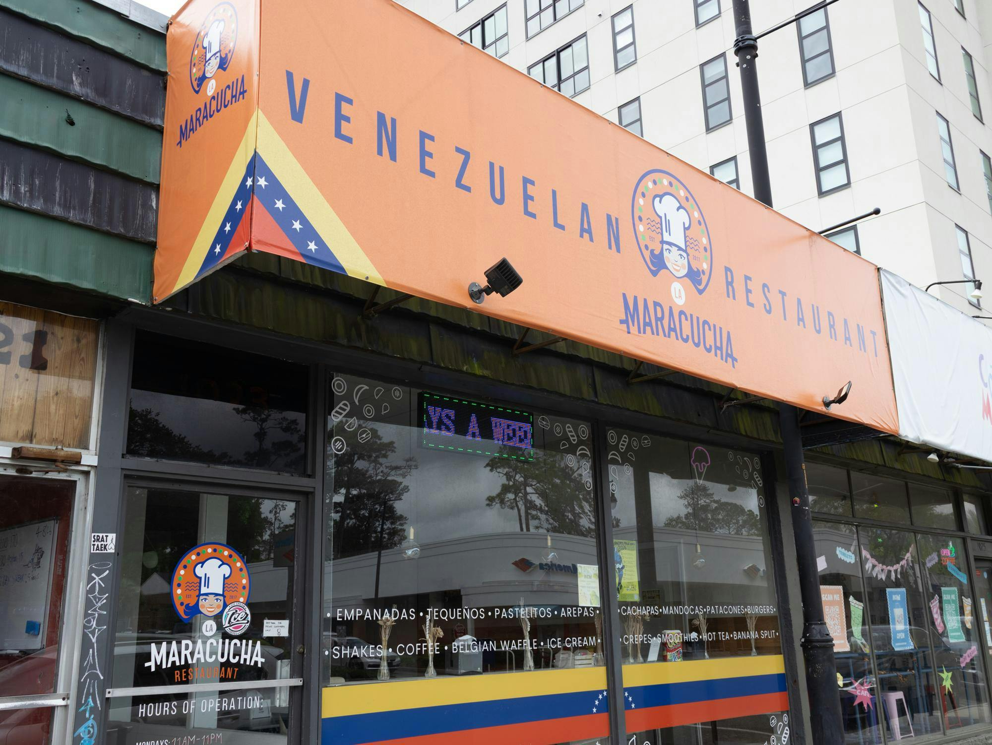 La Maracucha Restaurant, Wednesday April 8th, 2026, in Gainesville, Fla.