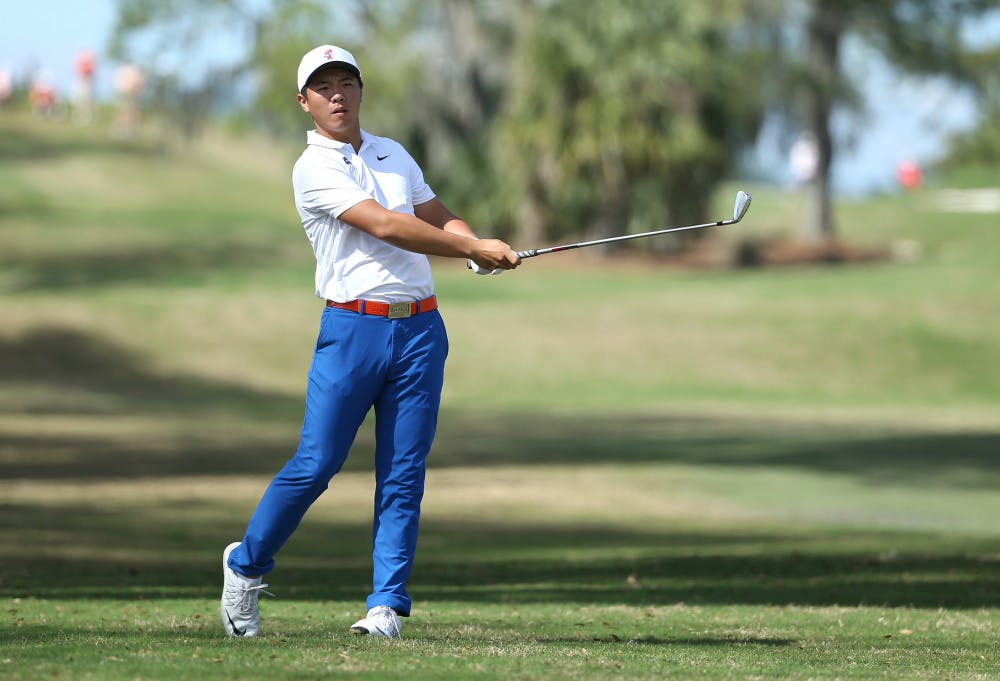 <p>Sophomore Andy Zhang finally broke through and won his first individual championship in 2018.</p>