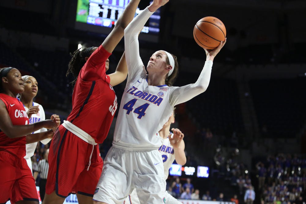 <p><span id="docs-internal-guid-de1affb7-1c74-ceb6-298d-c0e7bb609223"><span>After losing its first five SEC games, the Florida women's basketball team is on a current two-game winning streak, defeating Ole Miss 61-60 on Sunday afternoon.</span></span></p>