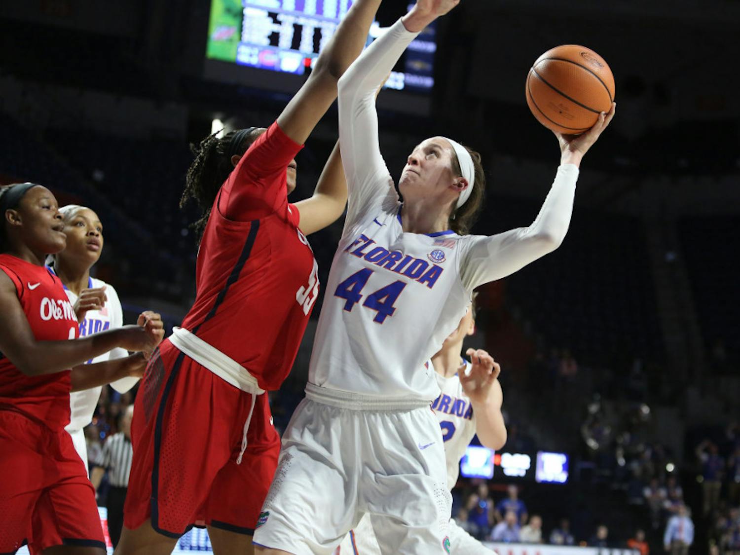 After losing its first five SEC games, the Florida women's basketball team is on a current two-game winning streak, defeating Ole Miss 61-60 on Sunday afternoon.
