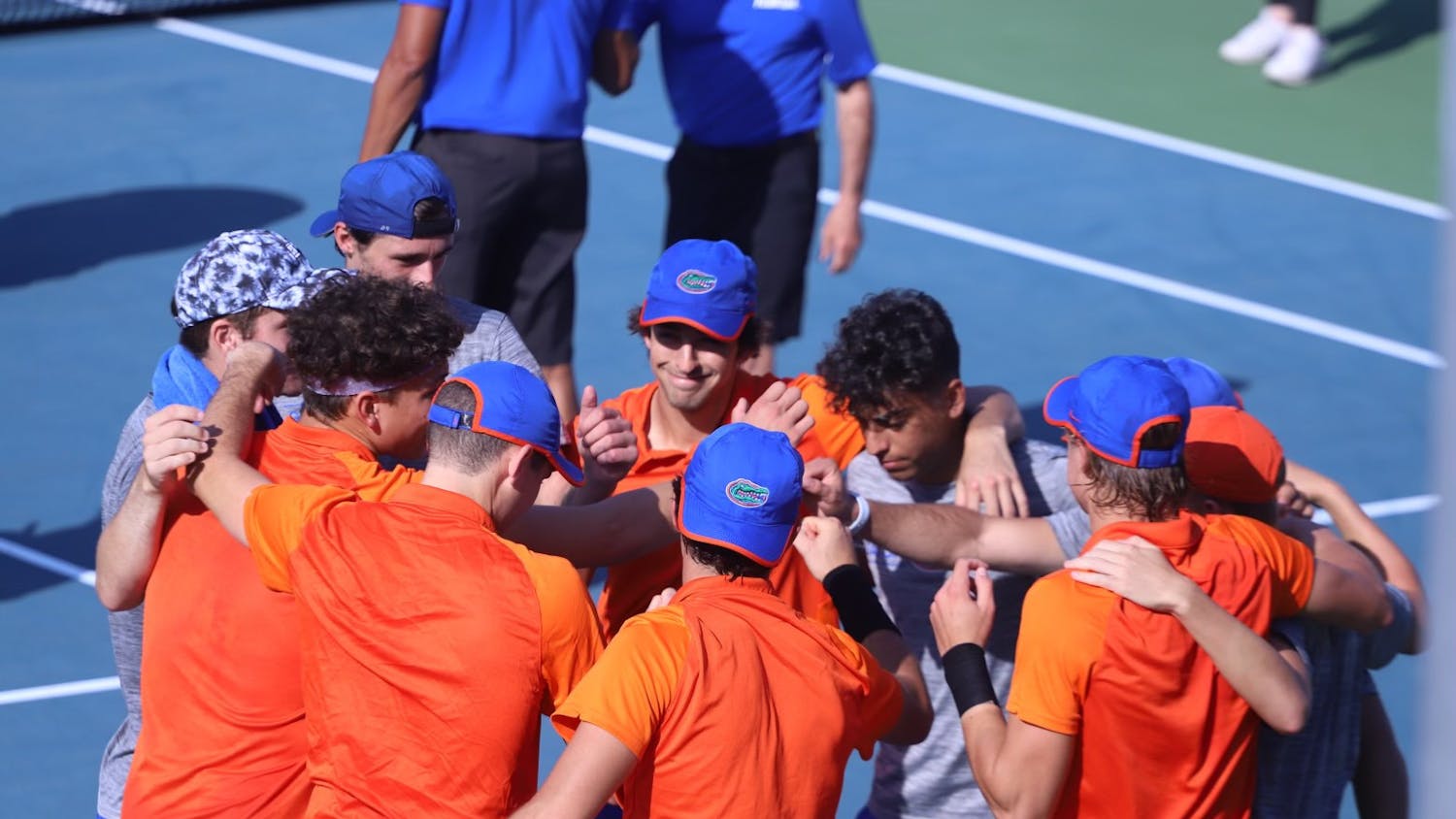 Florida men&#x27;s tennis will be without six key players from last year&#x27;s team. This puts new responsibility on returning players and opens the door for hopeful newcomers. 