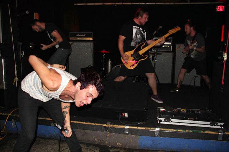 Fero Lux, a five piece band from South Florida, plays at the Mars Pub and Arcade on Saturday night, Sept. 21, 2013. "We came a long way and I have to drive home tonight for five hours, but its always worth it," the singer, Victor Skamiera, said.