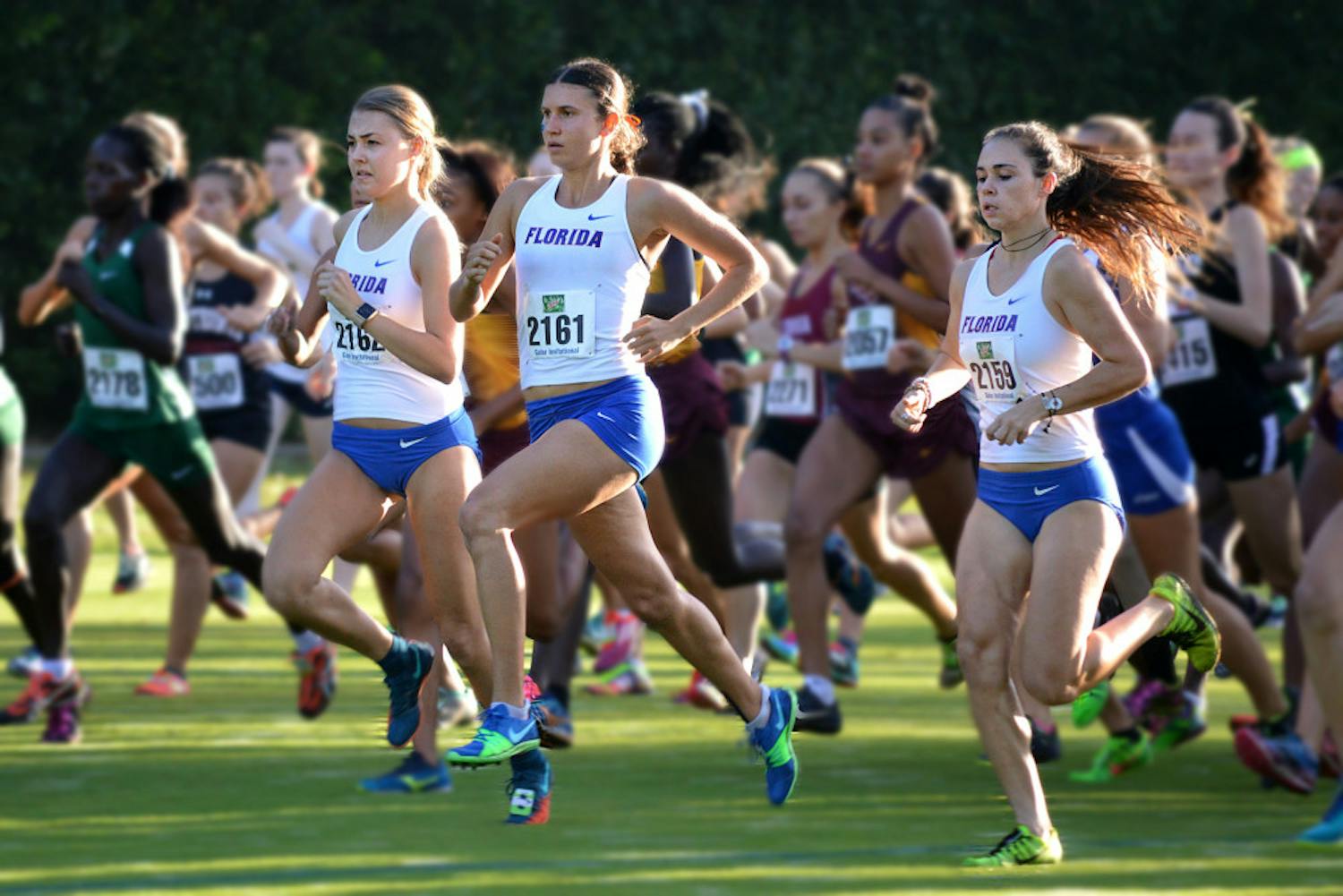 Seven runners finished in the women's top 10 during the North Florida Invitational, including Imogen Barrett, who won the event.