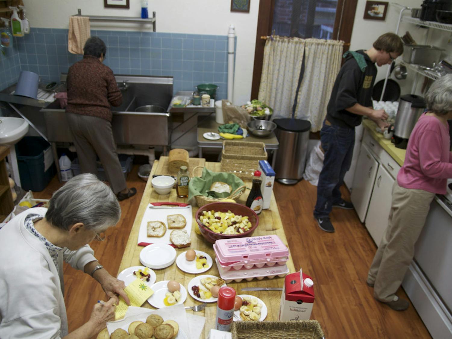 Green House, located at 213 NW Second Ave., provides food, hospitality and a cozy place to hang out for Gainesville’s homeless