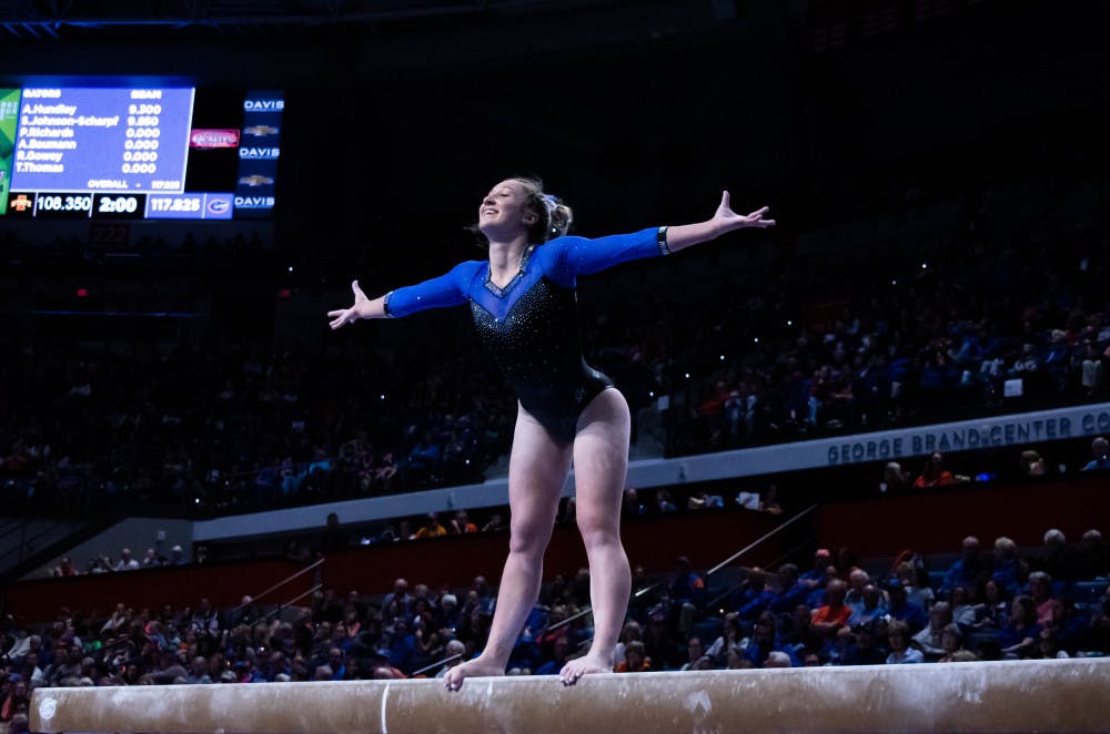 Payton Richards recorded a career-best 9.95 at Auburn last week.