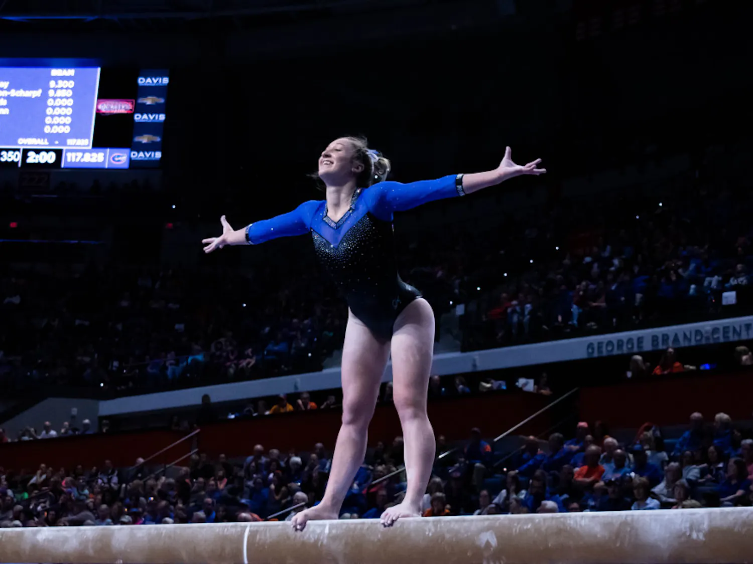 Payton Richards recorded a career-best 9.95 at Auburn last week.