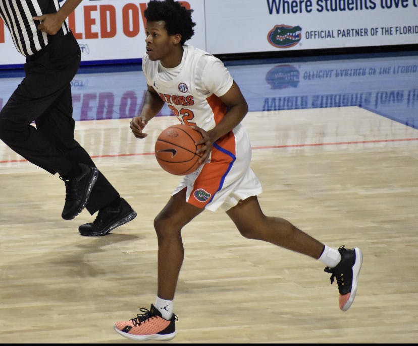 Tyree Appleby paces the ball up the floor against Missouri March 4. 