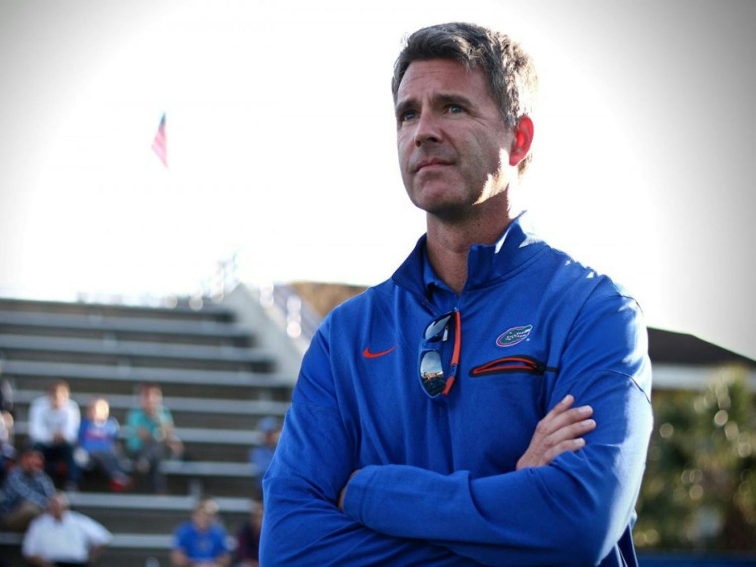 Coach Roland Thornqvist and the Gators have won 10 of their previous 11 matches after Thursday night's victory over Arkansas. 