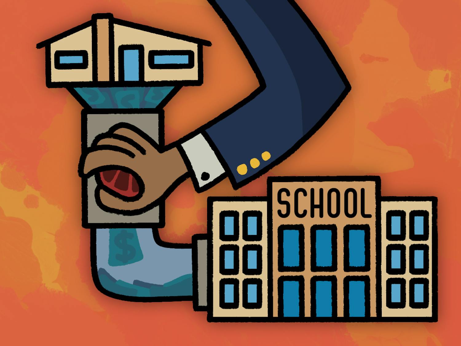 Florida’s proposal to eliminate property taxes threatens to leave school districts strapped for cash.