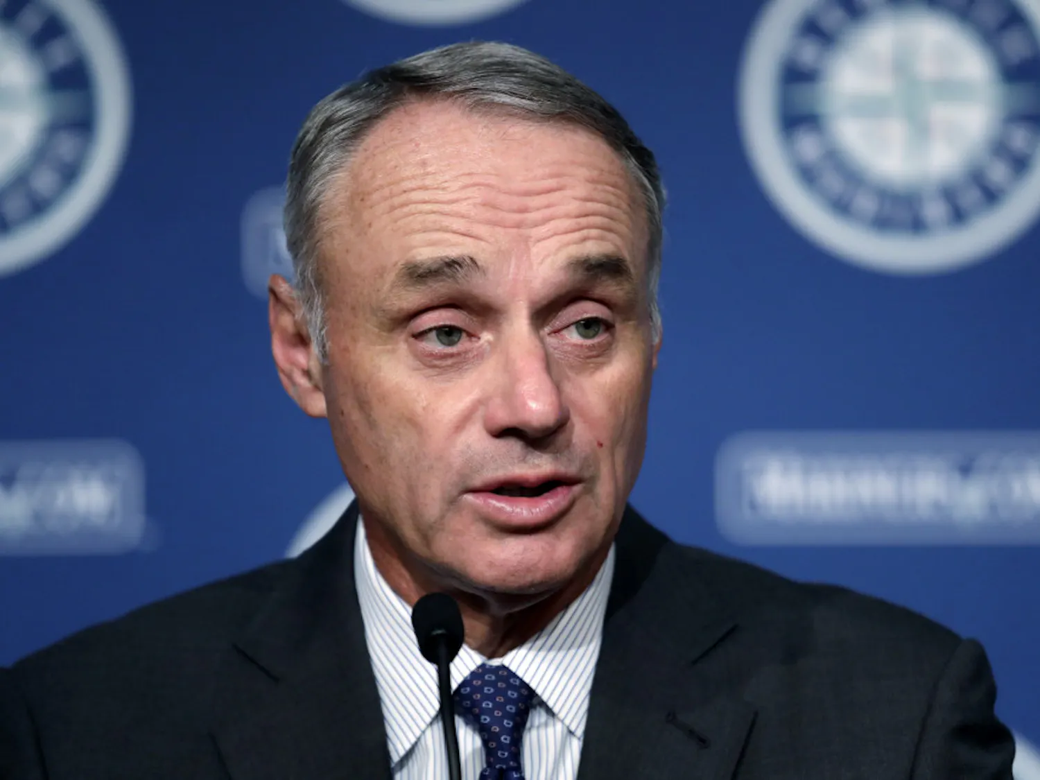 MLB commissioner Rob Manfred has denied altering the league’s baseballs on purpose, but admitted at the Associated Press Sports Editors commissioners meeting last month that the ball does have less drag.