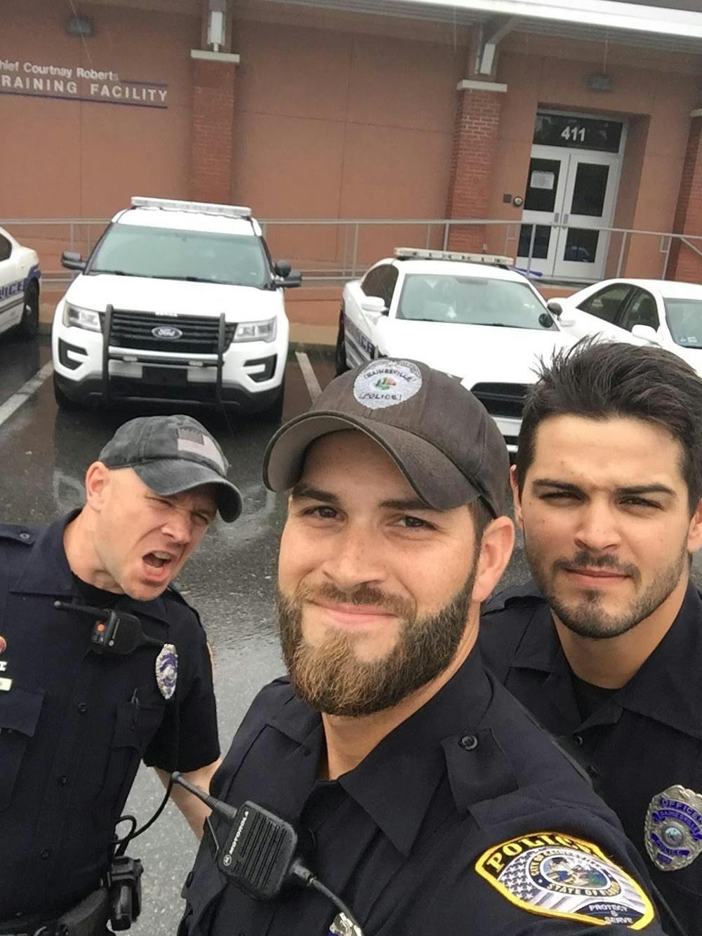<p>SWAT Officer Daniel Rengering, right, will report live from the Grammys for PopWrapped TV. Rengering said he will also be a host at the Screen Actors Guild Awards on Jan. 27 and will be a guest speaker at the 91st Annual Rudolph Valentino Memorial in August.</p>