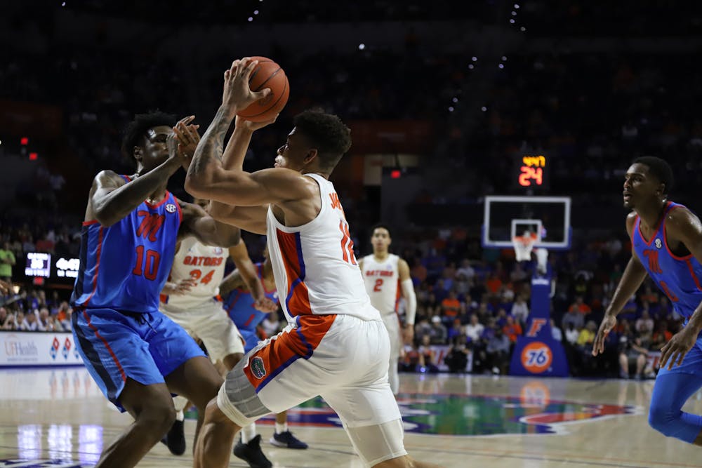 <p>Florida is 7-2 over it’s last nine games. Photo from Florida-Ole Miss game in January 2020.</p>