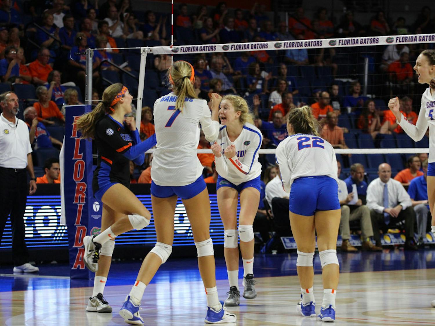 Florida's volleyball team is headed to the Final Four after defeating USC 3-2 on Saturday night in the quarterfinals of the NCAA Tournament at the O'Connell Center.