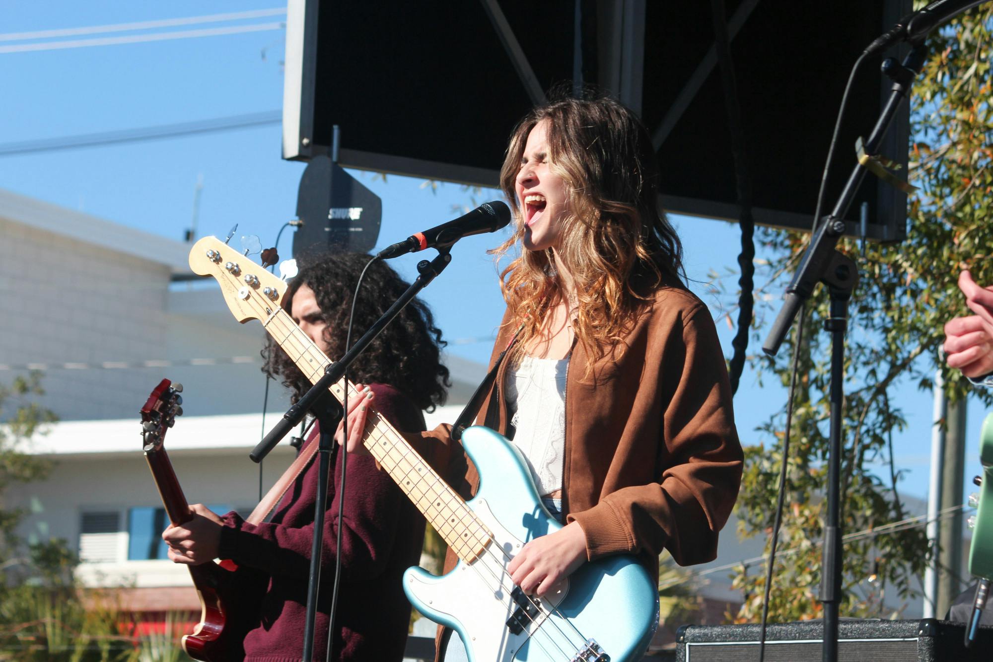 Quail Hollow vocalist Ashley Griffith performs at Playground Music + Arts Festival on Saturday, Jan. 20, 2024.