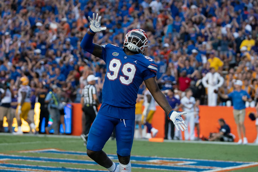 <p>Edge rusher Jachai Polite's Twitter handle is @RetireMoms. He wants to make sure his mother is financially secure for the rest of her life. </p>