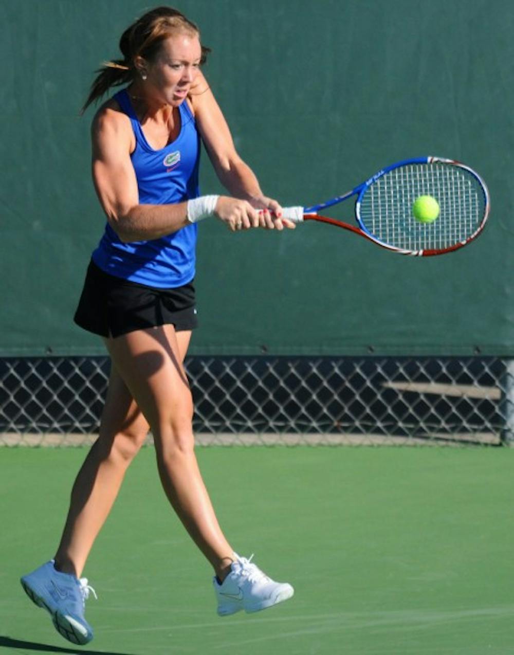 <p>UF senior Lauren Embree won her first Grand Slam tournament of her collegiate career on Sunday. Embree defeated Virginia's Julia Elbaba in three sets to clinch the Riviera/ITA All-American Tournament.</p>