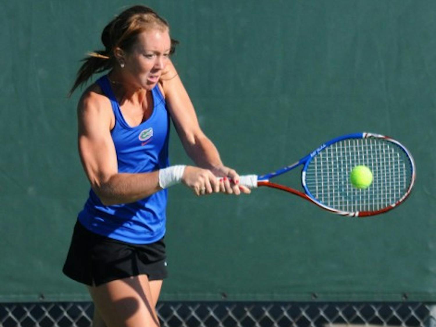 UF senior Lauren Embree won her first Grand Slam tournament of her collegiate career on Sunday. Embree defeated Virginia's Julia Elbaba in three sets to clinch the Riviera/ITA All-American Tournament.