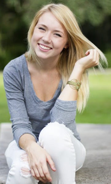 Hallie Peterson, 19, returned $2,655 in cash and checks she found in a parking lot. Peterson is working her way through college and said keeping the money didn’t feel right.