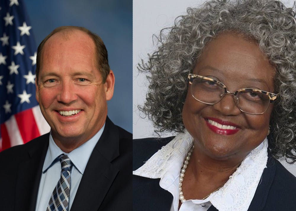 Yoho, left, and Hayes Hinson, right