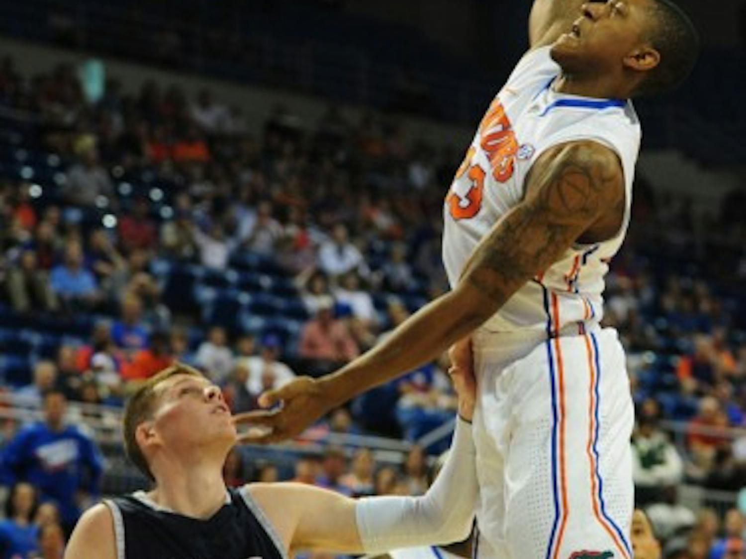 Sophomore center Patric Young has faced questions about the NBA Draft since enrolling at Florida, however he has said publicly as of late that he plans to return to the Gators for his junior season. Averaging 14.6 points and 6.5 rebounds per game, Florida guard Brad Beal has been arguably the Gators’ best player this season. He was recognized as First Team All-SEC and awarded a spot on the All-SEC Freshman Team.