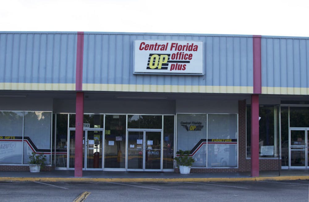 <p><span>Central Florida Office Plus, located at 10 Northwest Sixth St., closed its doors Tuesday after 56 years of business. The store was a hub for local artists and office workers.</span>&nbsp;</p>
<div><span>&nbsp;</span></div>