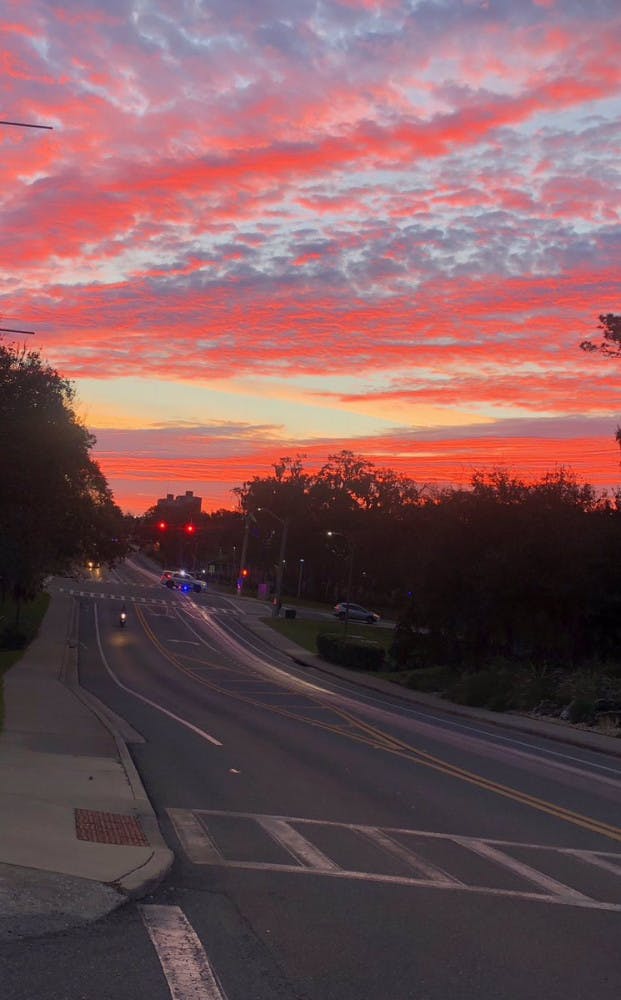 Museum Road from Woodlawn Drive to Center Drive is blocked, Barber said. UPD is advising people through Twitter to use Stadium Road and Mowry Road.