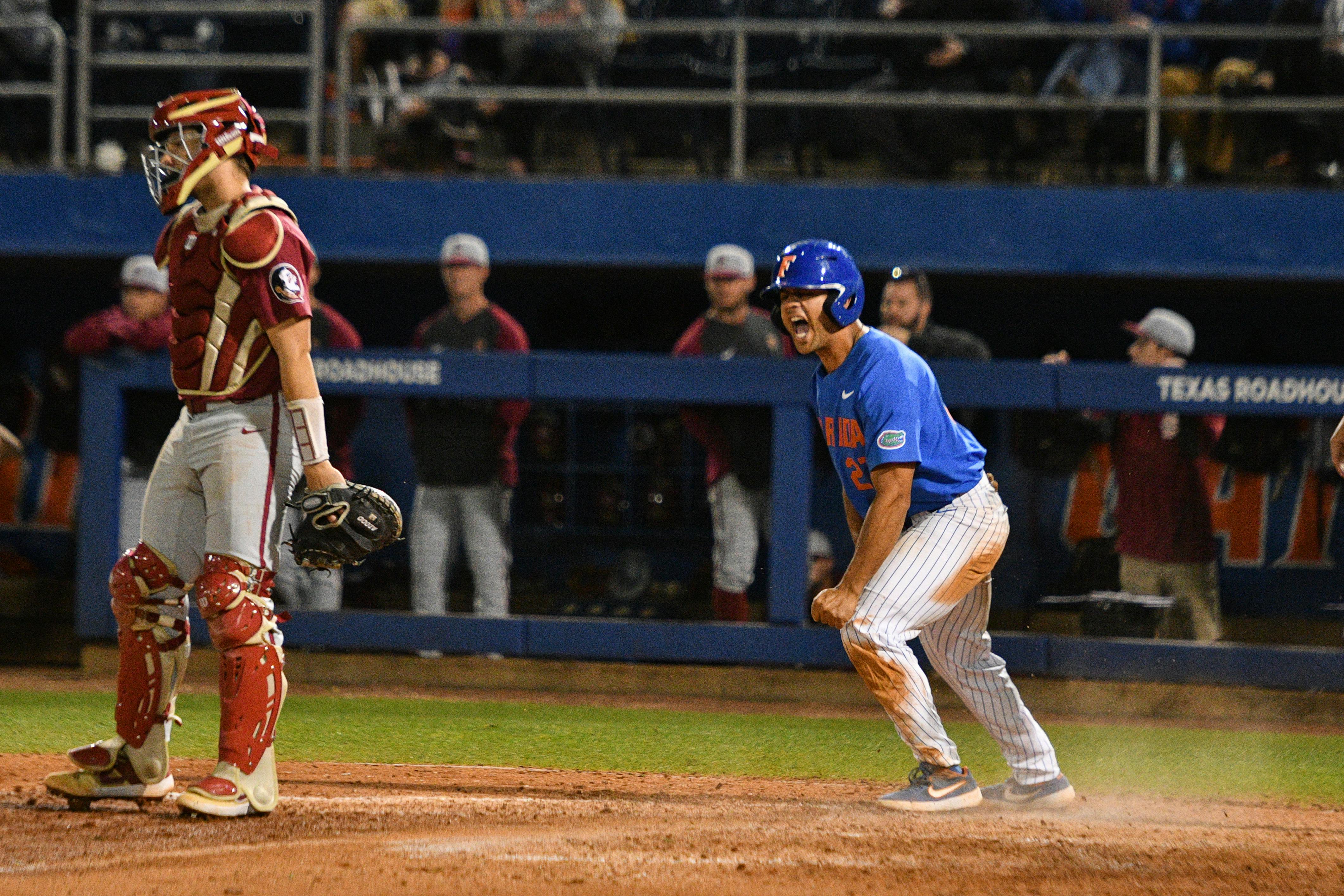Gators DH Nelson Maldonado had 5 RBIs in Friday's win over Kentucky.