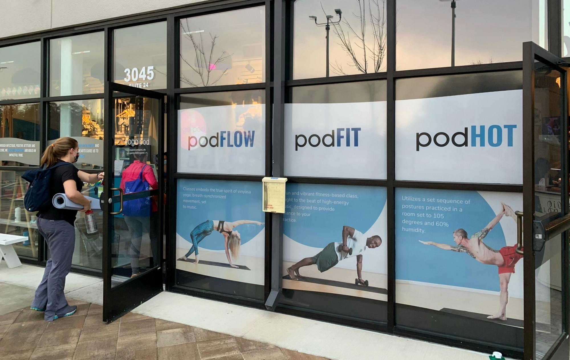 The yoga studio has also partnered with local organization We Are Neutral to become a 100% carbon neutral business.