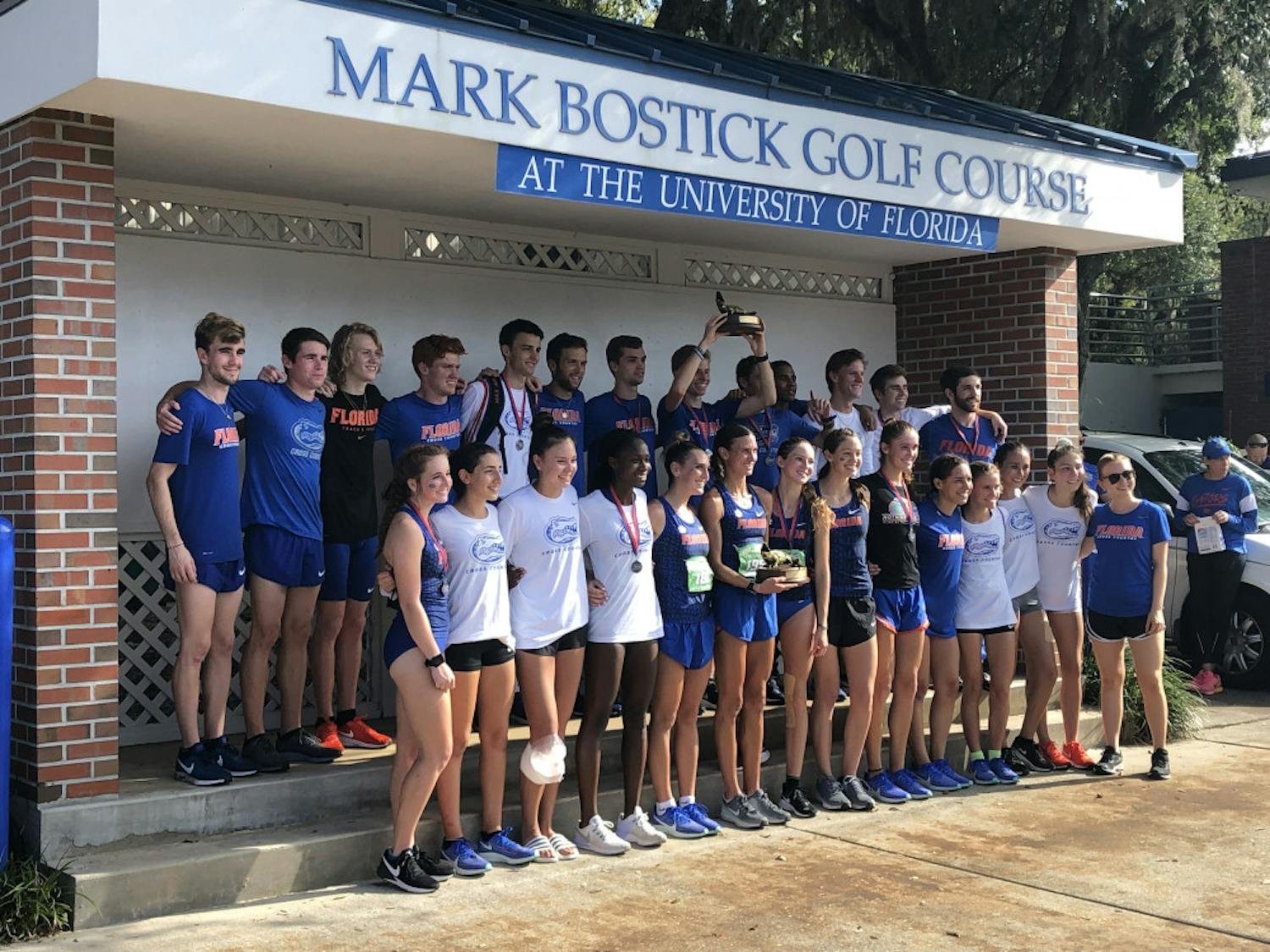 Both the men’s and women’s cross country teams took first place at their lone home meet of the season for the first time since 2016.