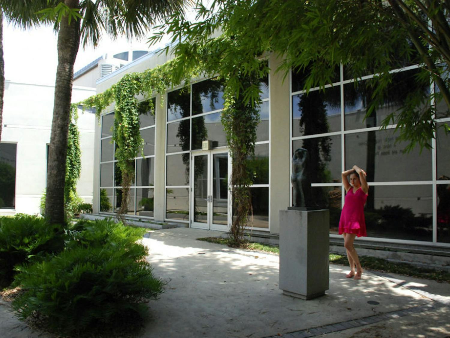 Debbie Maciel poses for a promotional photo for the “Harn Museum of Dance” event on Saturday. About 70 dancers from the UF’s School of Theatre and Dance will perform from 1 to 4 p.m., combining a variety of the visual arts and dance.