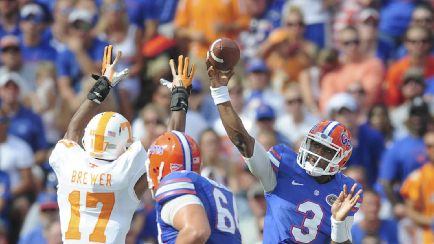 Tyler Murphy took over at quarterback for the injured Jeff Driskel and completed 8 of his 14 passes for 134 yards and a touchdown Saturday against Tennessee.