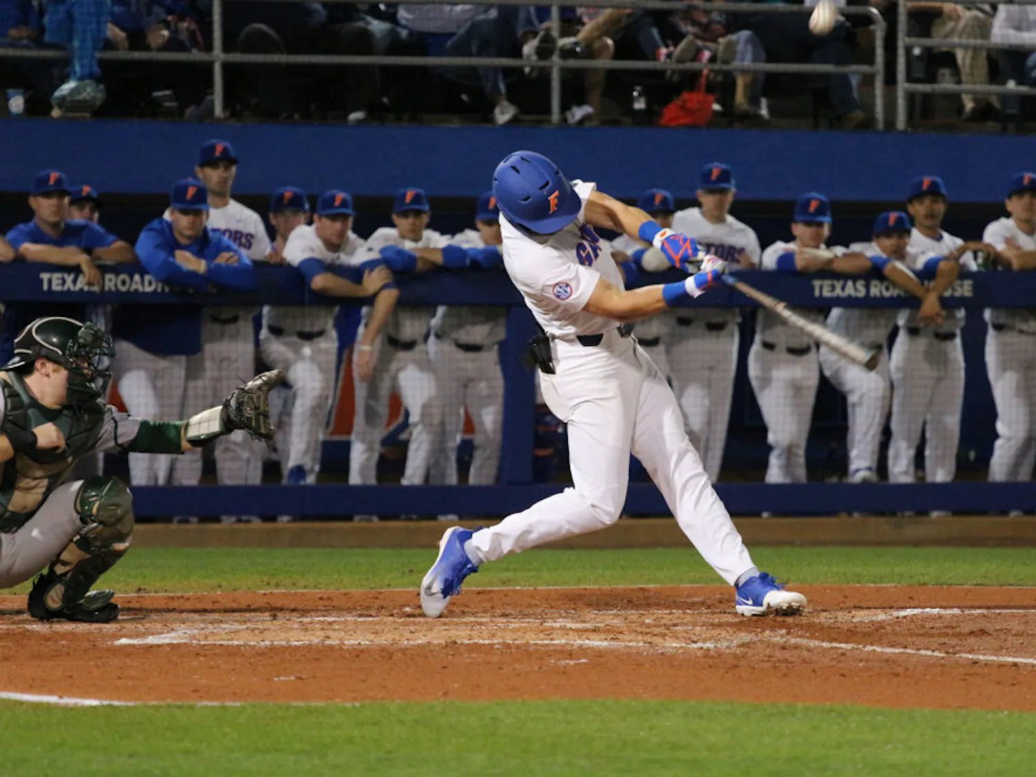 Right Fielder Wil Dalton went 2 for 4 with a single and a walk in the Gators 9-3 win over Miami on Saturday. 