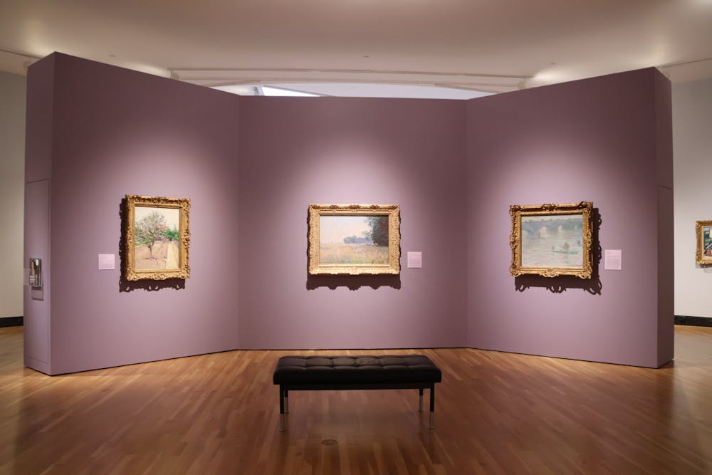 The new “French Moderns” exhibit at the Harn Museum waits patiently for visitors on Wednesday, Aug. 20, 2025.