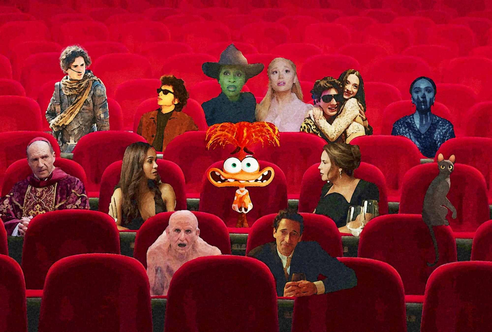 Fans and viewers cast their personal votes as Oscar night begins on Sunday, March 2, 2025.