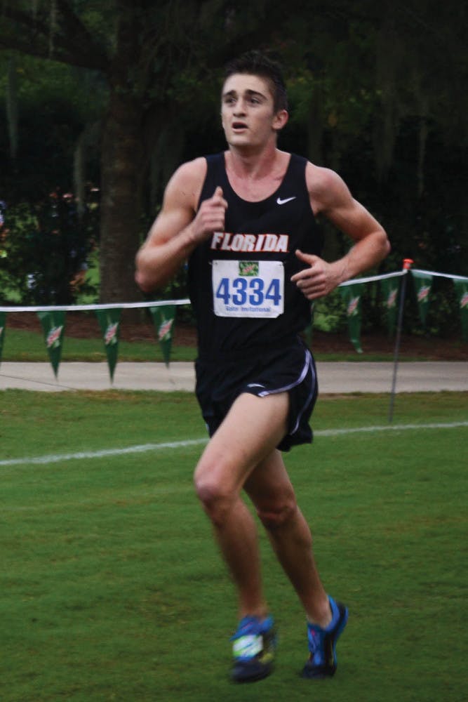 Thomas Howell races during the 2014 Mountain Dew Invitational on Saturday at the Mark Bostick Golf Course.