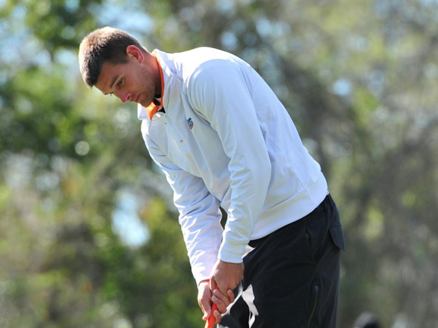 Senior T.J. Vogel and the Gators finished 25th at the NCAA Championships in Woodstock, Ga.